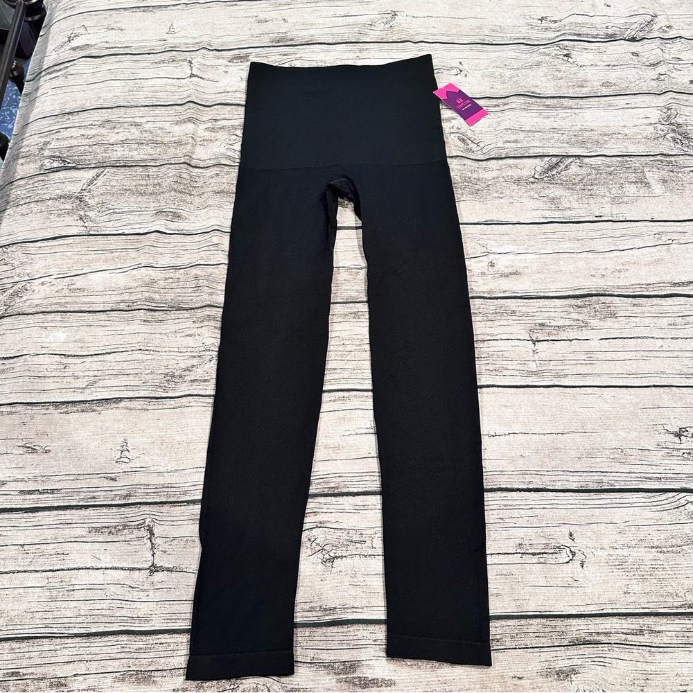 NWT Shapermint Empetua High Waisted Black Shapewear Leggings Full Length Size M